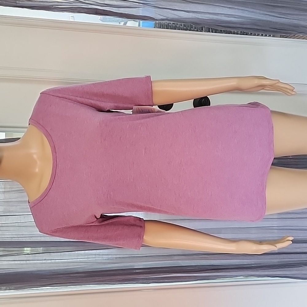 NWT, LuLaRoe Gigi Tee, M, Heathered Purple